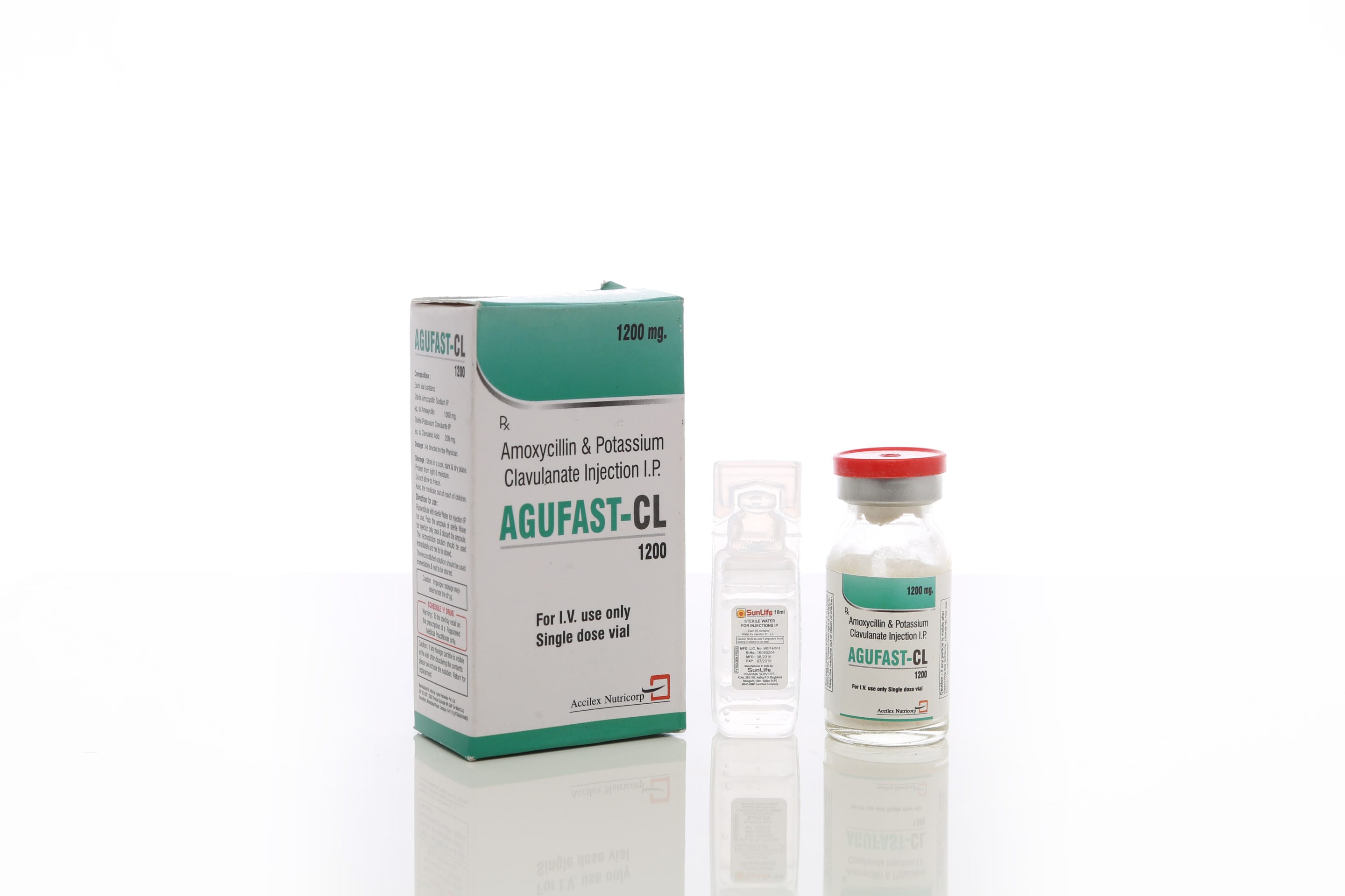 AGUFAST CL INJ 